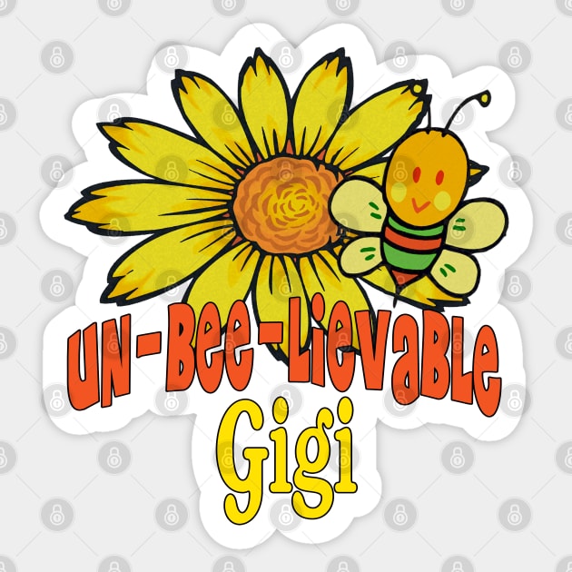 Unbelievable Gigi Sunflowers and Bees Sticker by FabulouslyFestive